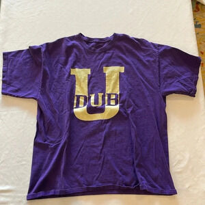 University of‎ Washington U DUB Vintage tee shirt men’s XL